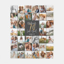 Search for 70th birthday blankets Multi photo