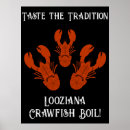 Search for cajun crawfish posters Louisiana