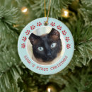 Search for cat memorial christmas tree decorations Pets
