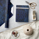 Search for blue and black wrapping paper For him