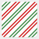 Search for candy canes square stickers Red