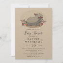 Search for hippo baby shower invitations Rustic