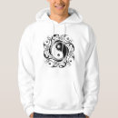 Search for yin yang hoodies Black and white