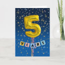 Search for 5 year anniversary Employee