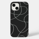 Search for black and white lines iphone cases Shapes