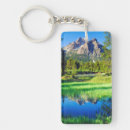 Search for grass rectangular key rings Forest