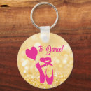 Search for ballets key rings Love to dance