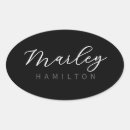 Search for oval monogram stickers Typography