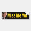 Search for miss me yet bumper stickers Republican