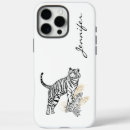 Search for tiger iphone cases White