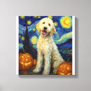 Search for goldendoodle art Vintage