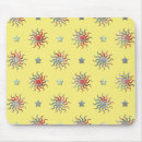 Search for abstract sun mouse mats Yellow
