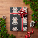 Search for krampus wrapping paper Santa