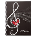 Search for music treble clef notebooks Musician