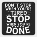 Search for tired stickers Saying