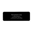 Search for affordable return address labels Black and white