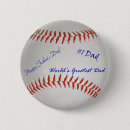 Search for baseball dad round badges Sports