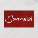 Search for journalism business cards Professional