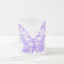 Search for art glass mugs Butterfly