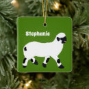 Search for lamb christmas tree decorations Farm animals
