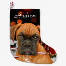 Search for boxer dog christmas stockings Dogs