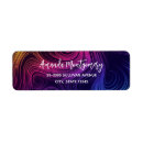 Search for psychedelic return address labels Hippie