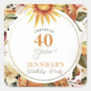 Search for sunflower birthday stickers Boho