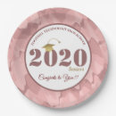Search for pink graduation plates Party