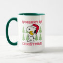 Search for santa claus mugs Snoopy
