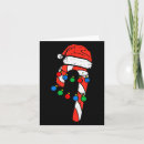 Search for candy cane christmas cards Santa