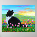 Search for tuxedo cat posters Black and white cat
