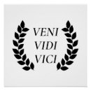 Search for veni vidi vici posters Latin