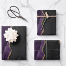 Search for purple marble wrapping paper Gold glitter