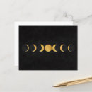 Search for moon phases postcards Gold