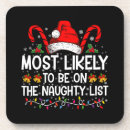 Search for naughty coasters Xmas