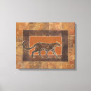 Search for animal leopard print canvas prints Brown