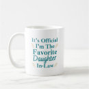 Search for official wedding mugs Son in law