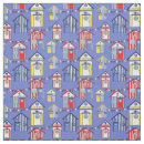 Search for blue and yellow striped fabric Red