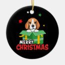 Search for beagles christmas tree decorations Santa claus