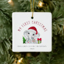 Search for jungle christmas tree decorations Elephant