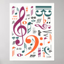 Search for music symbols posters Musician