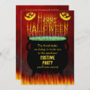 Search for cauldron halloween invitations Pumpkins