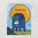 Search for dropping postcards Illustration