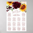 Search for sunflower wedding seating charts Botanical
