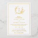 Search for gold and white wedding invitations Calligraphy