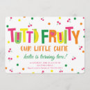 Search for tropical fruit party invitations Summer