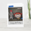 Search for mechanic birthday cards Cars
