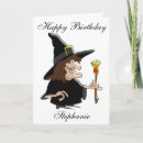 Search for fantasy halloween cards Witch