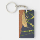 Search for grass rectangular key rings Green