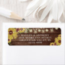 Search for wood plank return address labels String lights